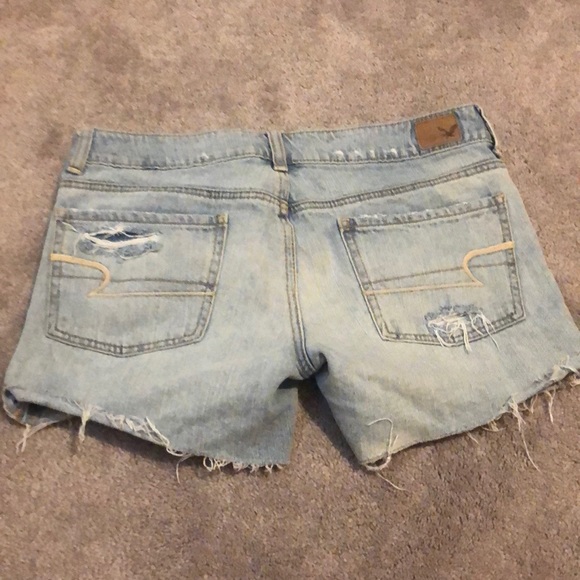 American eagle blue jean cutoff shorts - Picture 2 of 6
